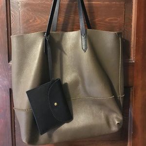 J.Crew Over-the-Shoulder leather bag